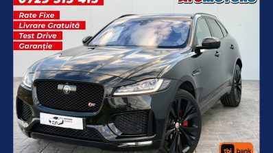 Jaguar F-Pace model S, 3.0 diesel, 300 cp, automat, an 2017